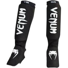 Venum - Kontact Slip-On MMA Shin and Instep Guards - Black