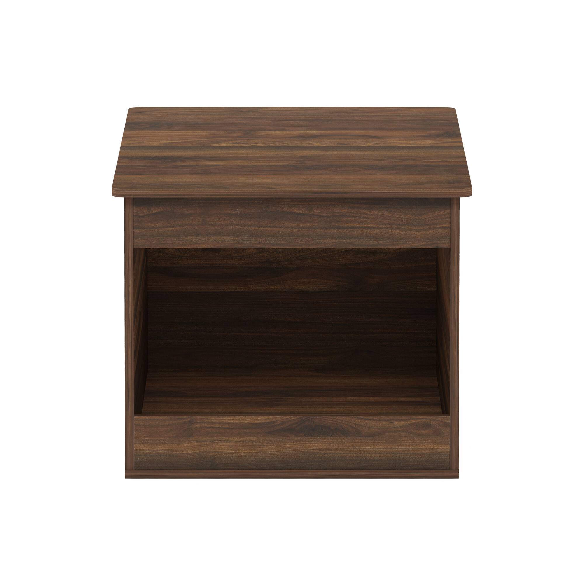 Alt View 2. Furinno - Peli Top Opening Litter Box Enclosure - Columbia Walnut.