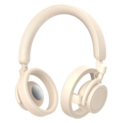 Front. Cluzine - Wireless Gaming Headset with ANC Noise Cancellation, Stereo Surround Sound for Music and Gaming - Skin Color.