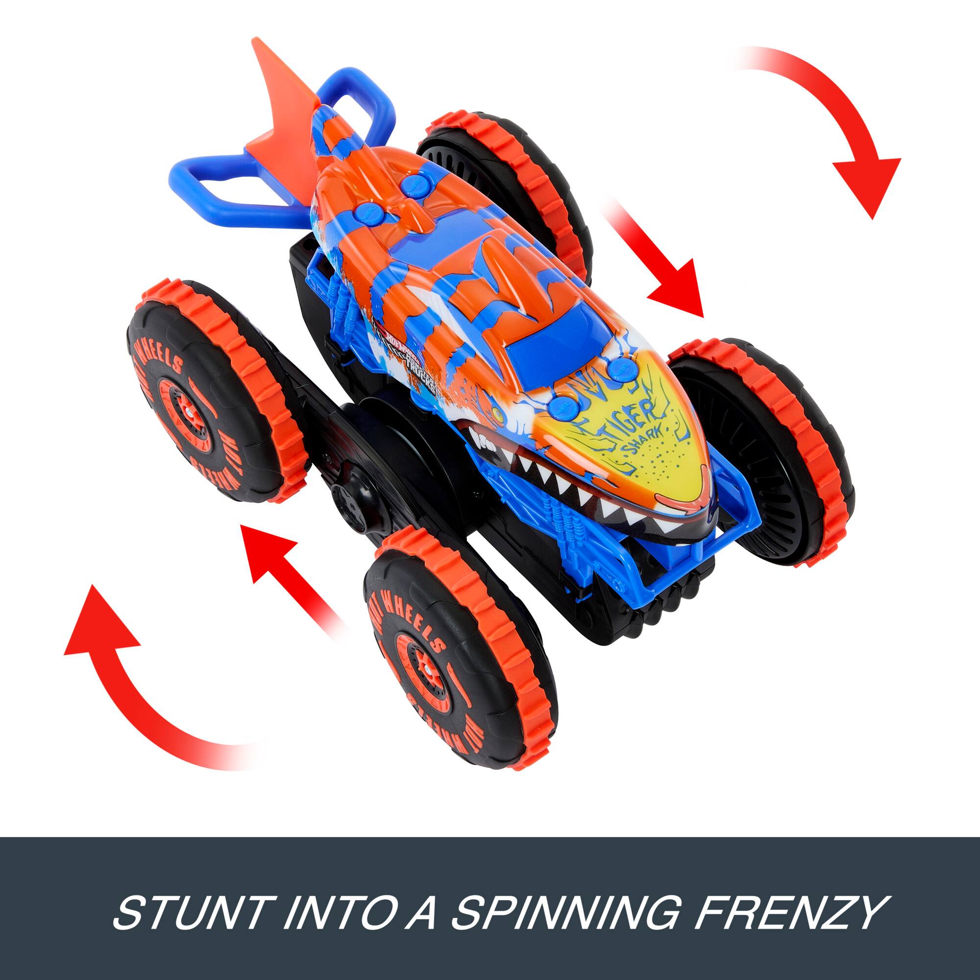 STUNT INTO A SPINNING FRENZY