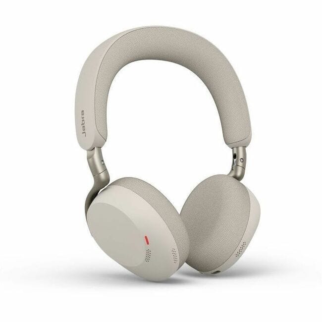 Jabra - Evolve3 75 Headset - Microsoft Teams Certification - Stereo - Wireless - Bluetooth - 98.4 ft - 35 Ohm - 20 Hz to - Gray