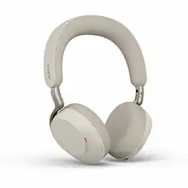 Jabra - Evolve3 75 Headset - Microsoft Teams Certification - Stereo - Wireless - Bluetooth - 98.4 ft - 35 Ohm - 20 Hz to - Gray
