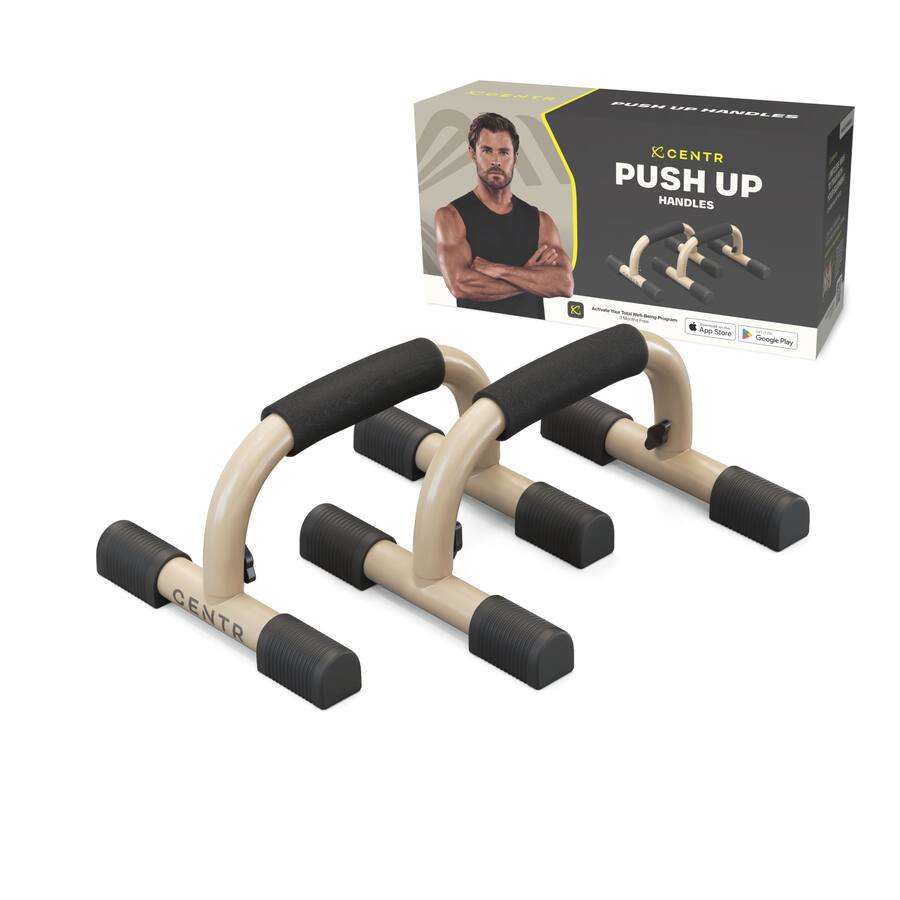 Push Handle Counterweight Centr Push Up Handles (Pair) Beige PUH.1 - Best Buy