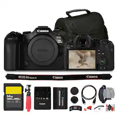 Canon EOS R6 Mark III
Canon COLOR Q N
Canon 5F-G647
64GB
300
299
Canon LP-16P
Canon M