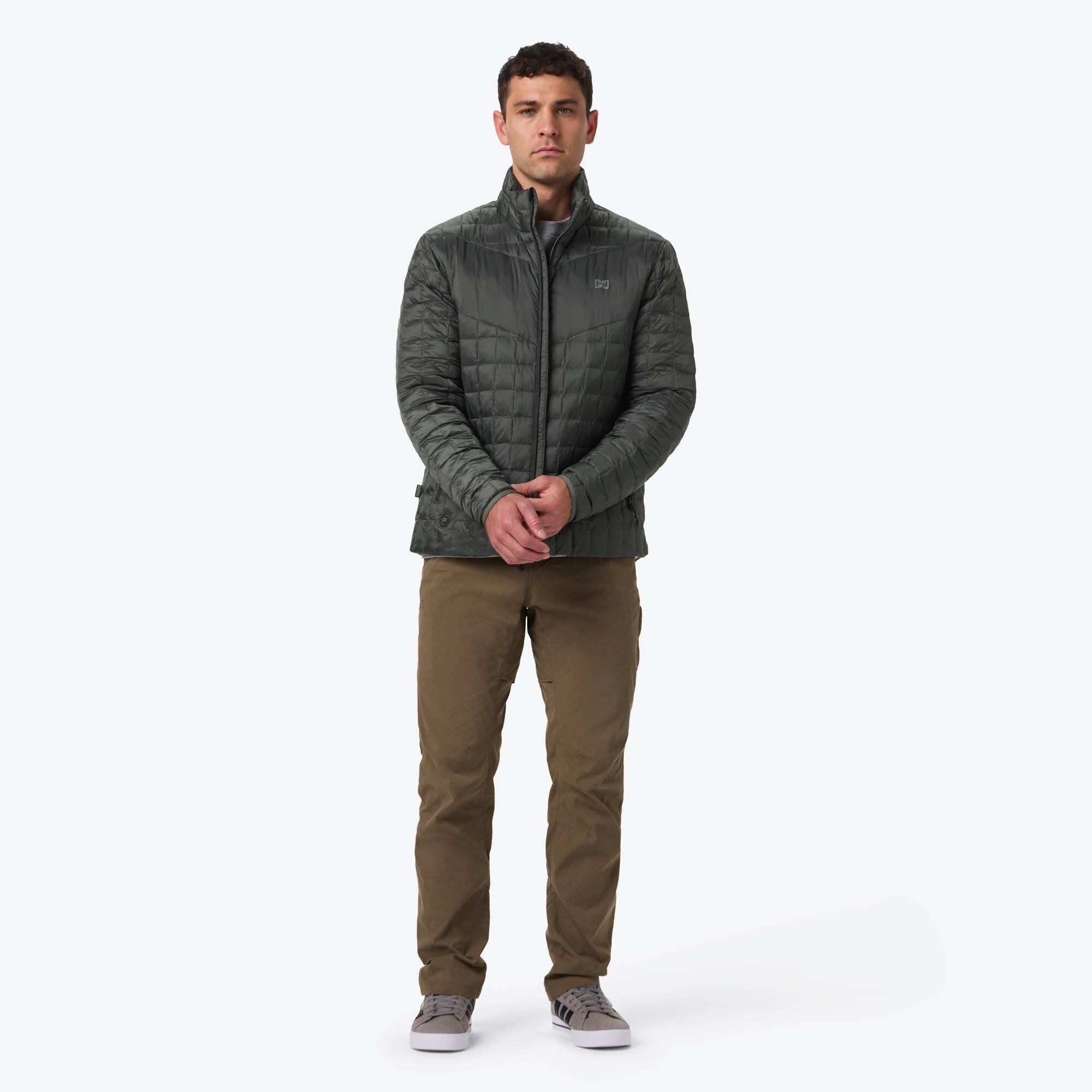 Alt View 3. Mobile Warming - Men's Outrider Heated Jacket - Dark Charcoal.