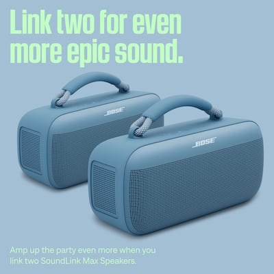 Bose SoundLink Max Portable Bluetooth Speaker Blue Dusk 883848 Bose SoundLink Max Portable Bluetooth Speaker Blue Dusk 883848