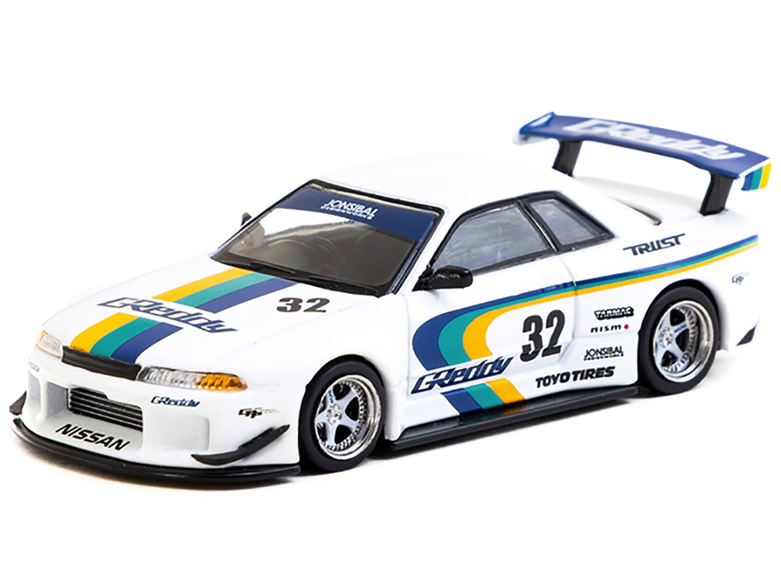 JONSIBAL TRUST  
32  
VARMAC  
nism  
32  
JONSIBAL  
TOYO TIRES  
GReddy  
NISSAN