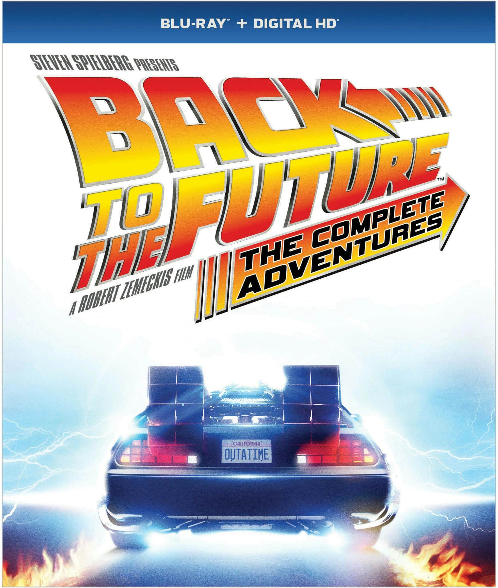 Front. Back to the Future: The Complete Adventures (Box Set) [Blu-ray].