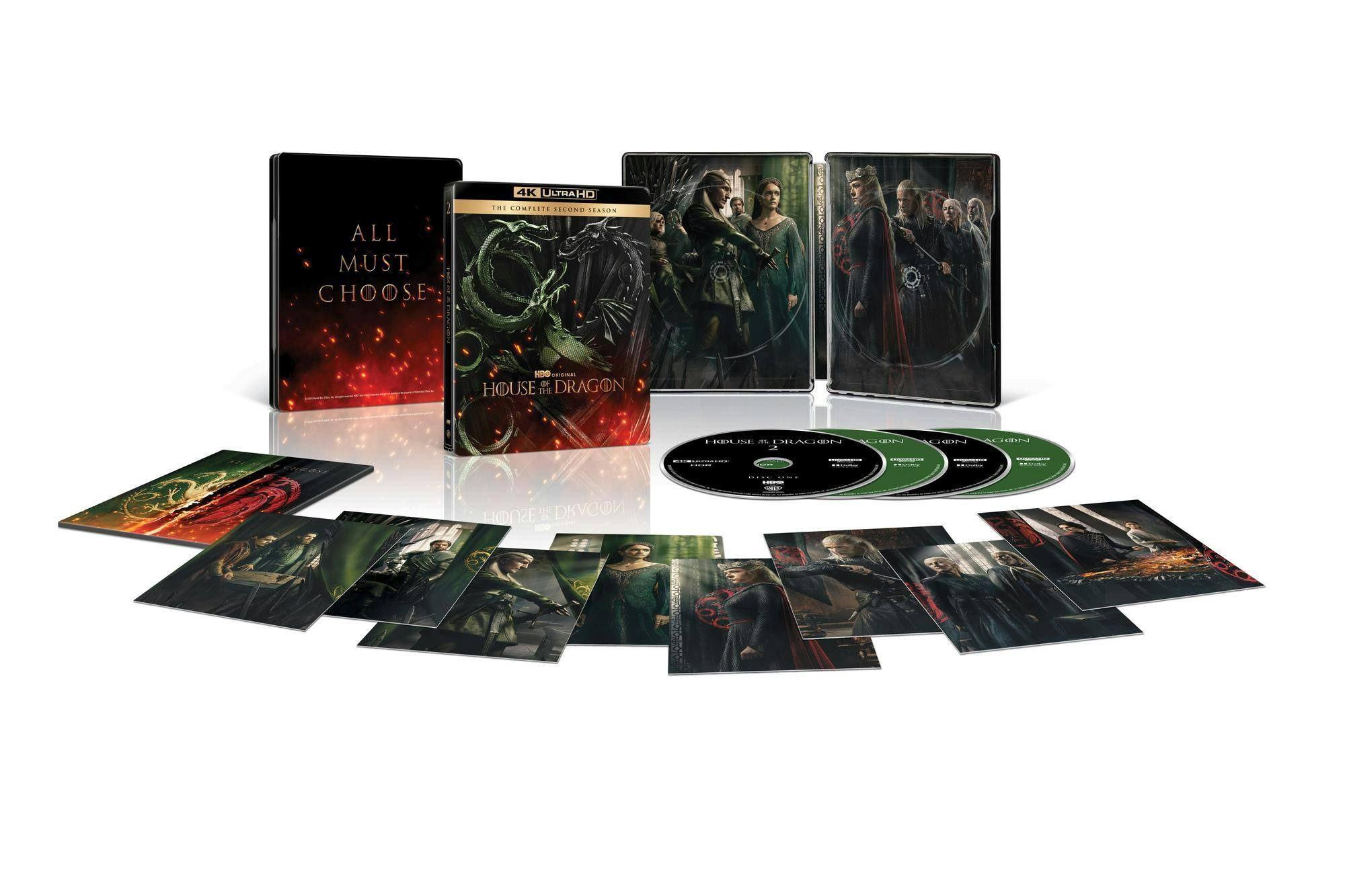 Back. House of the Dragon: The Complete Second Season (Limited Edition Steelbook) [UHD].