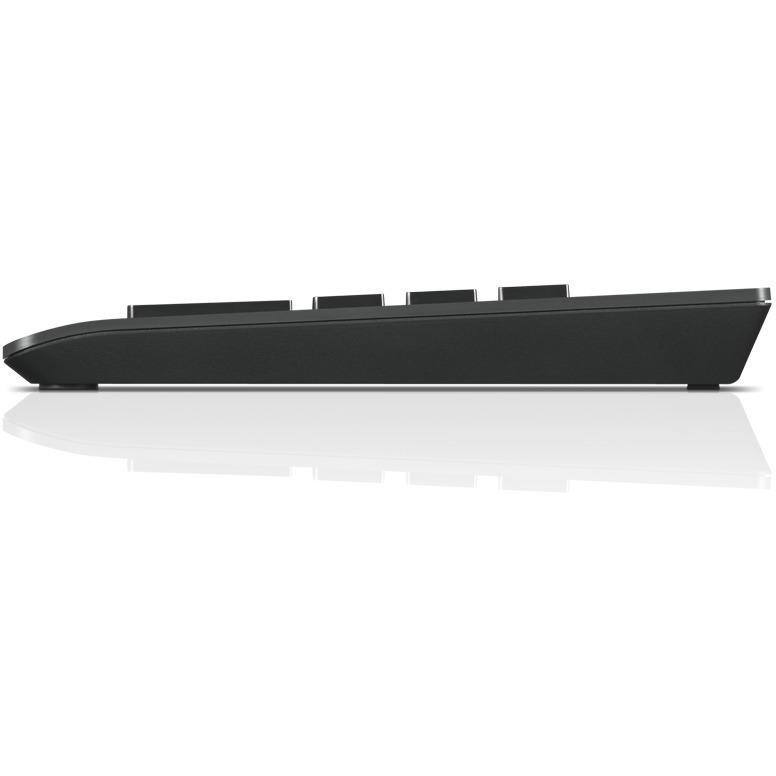 Alt View 3. Lenovo - Lenovo USB Numeric Keypad Gen II - Cable Connectivity - USB Interface - 19 Key(s) - Notebook, Tablet - PC - Black - Black.