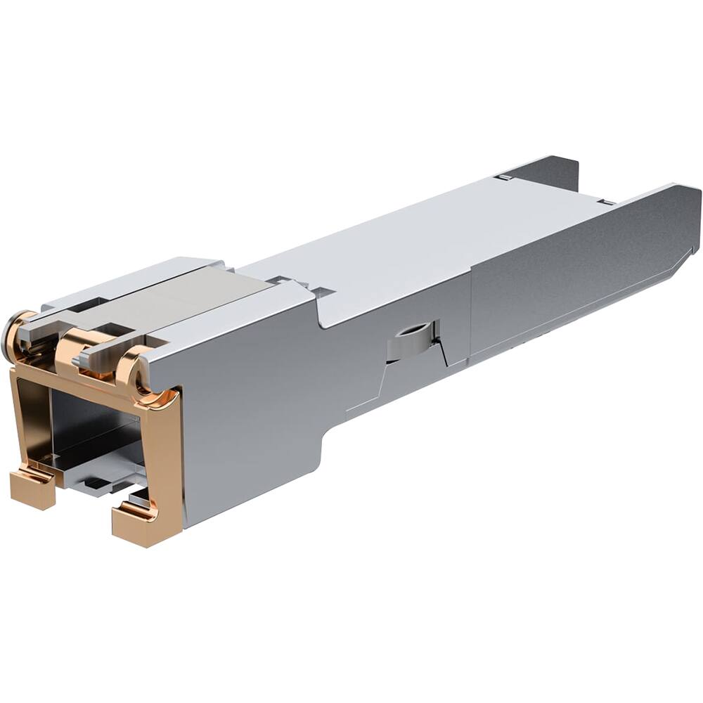 Alt View 1. Ubiquiti - 1G SFP to 1GbE RJ45 Module UACC-CM-RJ45-1G - Silver.