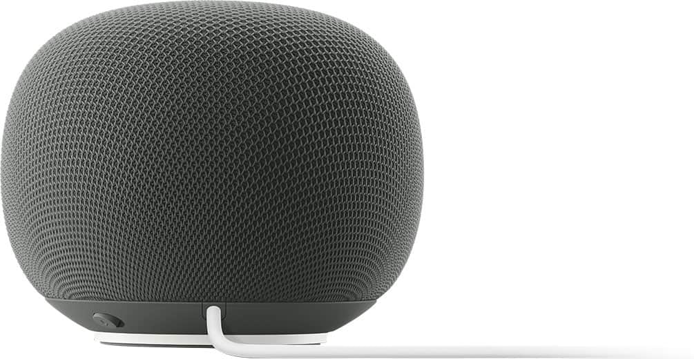 Alt View 2. Google - Home Speaker (Coming Spring 2026) - Smart Speaker with Gemini For Home Voice Assistant and 360-Degree Sound - Hazel.