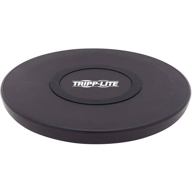 Front. Tripp Lite - Eaton Tripp Lite Series 10W Wireless Fast-Charging Pad, Black - 5 V DC Input - 5 V DC, 9 V DC Output - Input connectors: - Black.