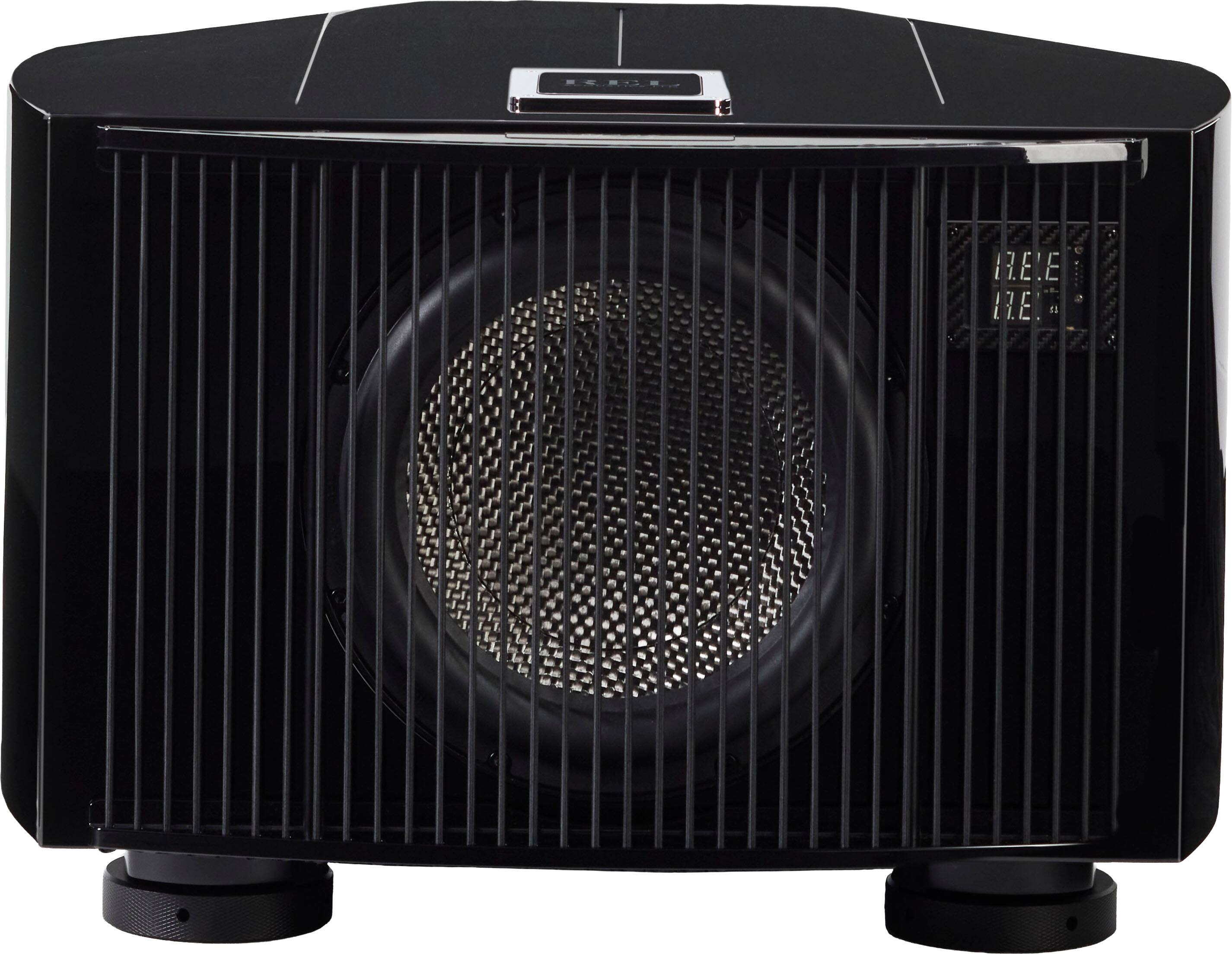 Alt View 1. REL - No. 35 Subwoofer - Hand Rubbed Black Laquer.