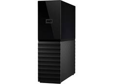 Front. Western Digital - WD My Book 18TB USB 3.0, Micro-B External Desktop Hard Drive WDBBGB0180HBK-NESN Black - Black.