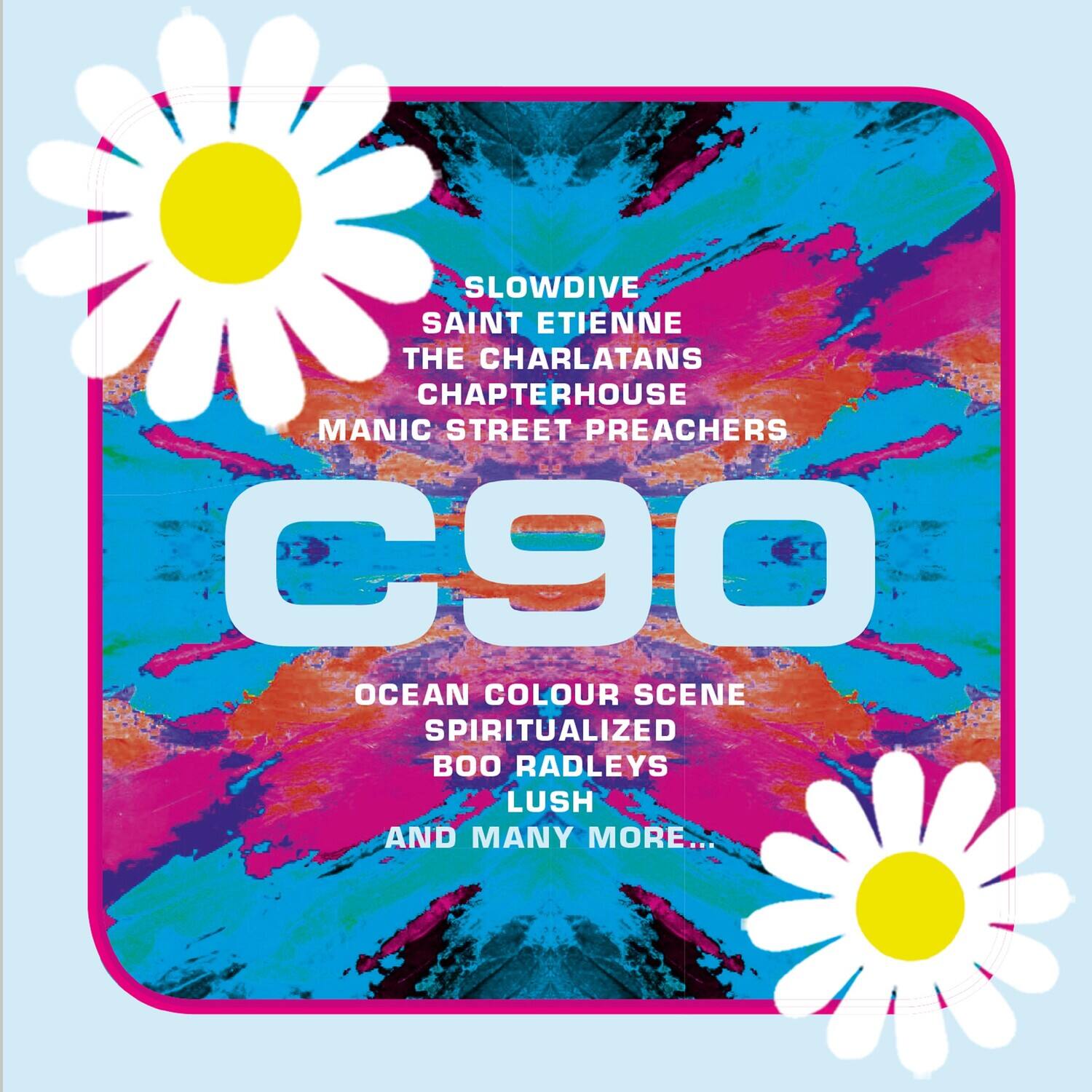 SLOWDIVE SAINT ETIENNE THE CHARLATANS CHAPTERHOUSE MANIC STREET PREACHERS C90 OCEAN COLOUR SCENE SPIRITUALIZED BOO RADLEYS LUSH AND MANY MORE...