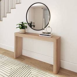 Plank+Beam - Contour Console Table (56in / 1420mm) - Blonde