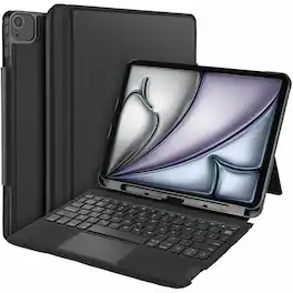 CODi - Bluetooth Keyboard Case with Trackpad for iPad Air 13" (M2, M3), iPad Pro 12.9" (5th, 6th Gen) - Transform your - Black