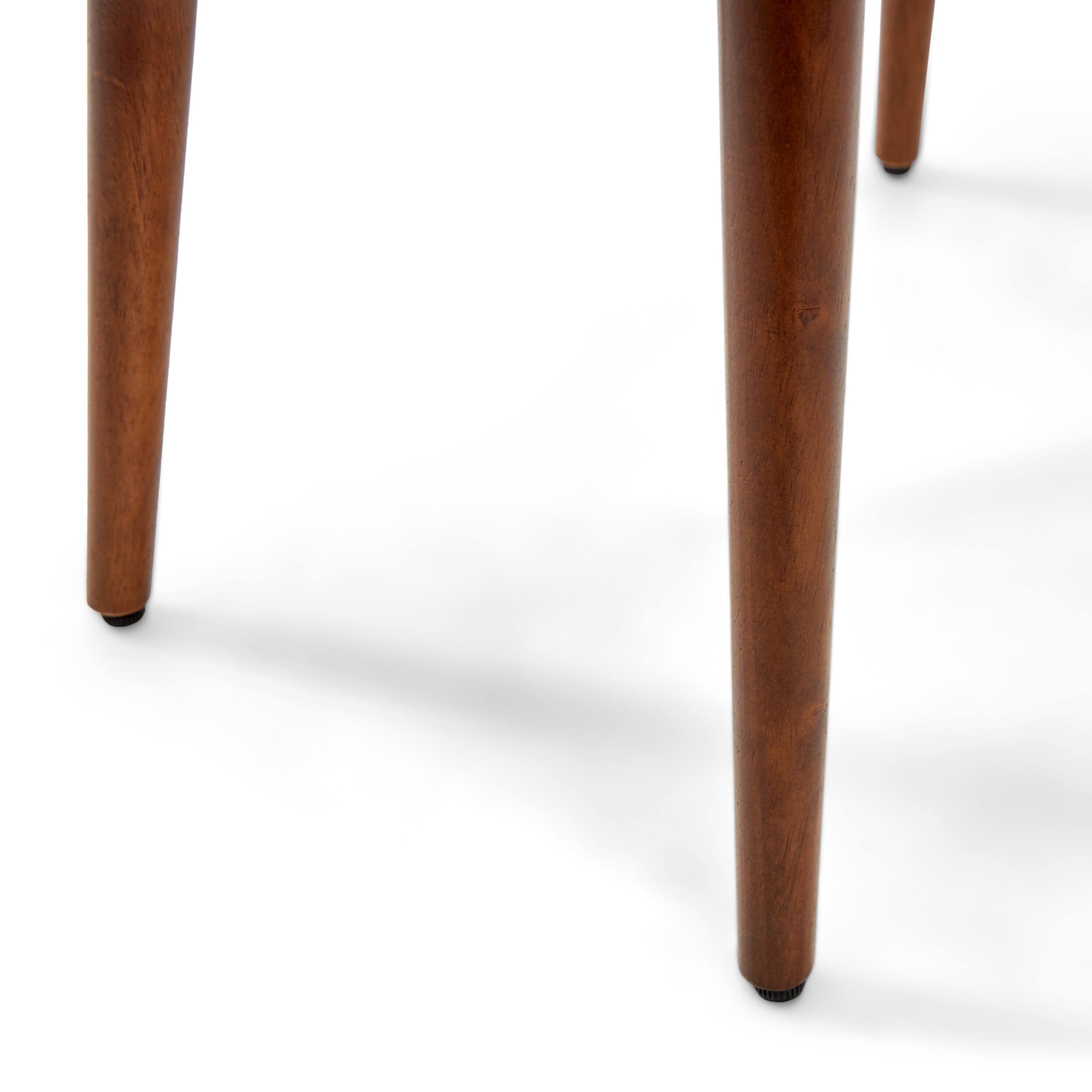 Alt View 14. Adore Decor - Rivet Mid-Century Modern Wood Media TV Console Table - Walnut Brown.
