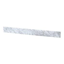 Elegant Kitchen and Bath - 42 inch backsplash in - Carrara White