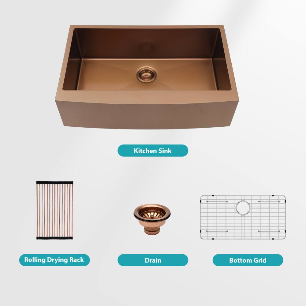 Kitchen Sink  
Rolling Drying Rack  
Drain  
Bottom Grid