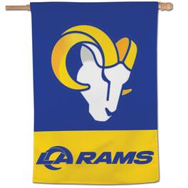 WinCraft - Los Angeles Rams 28" x 40" Applique Vertical Banner - Multicolor