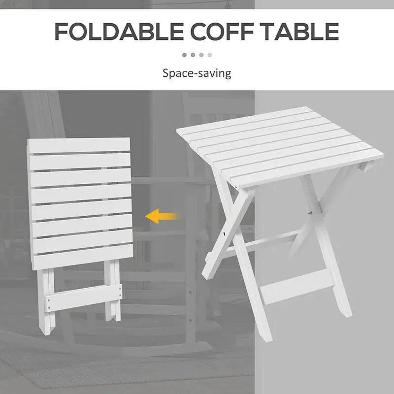 FOLDABLE COFFEE TABLE  
Space-saving