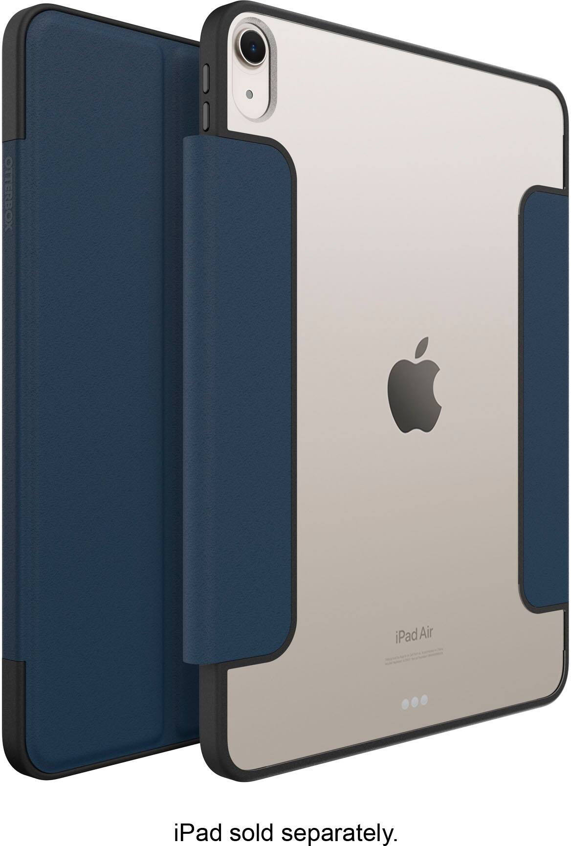 The text on the image reads "iPad Air iPad sold separately."