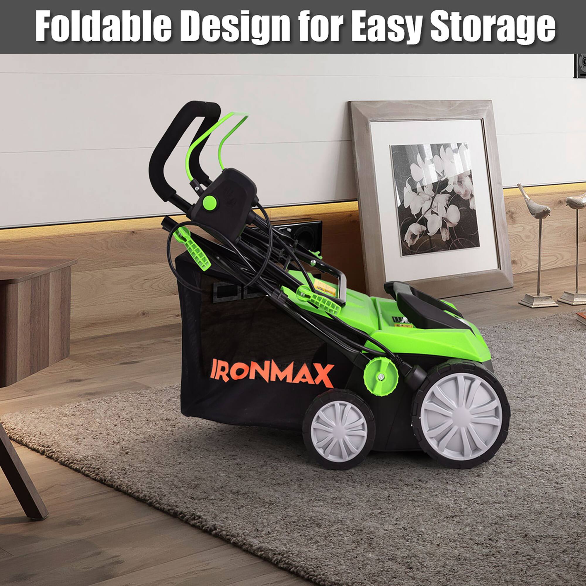 Foldable Design for Easy Storage

IRONMAX