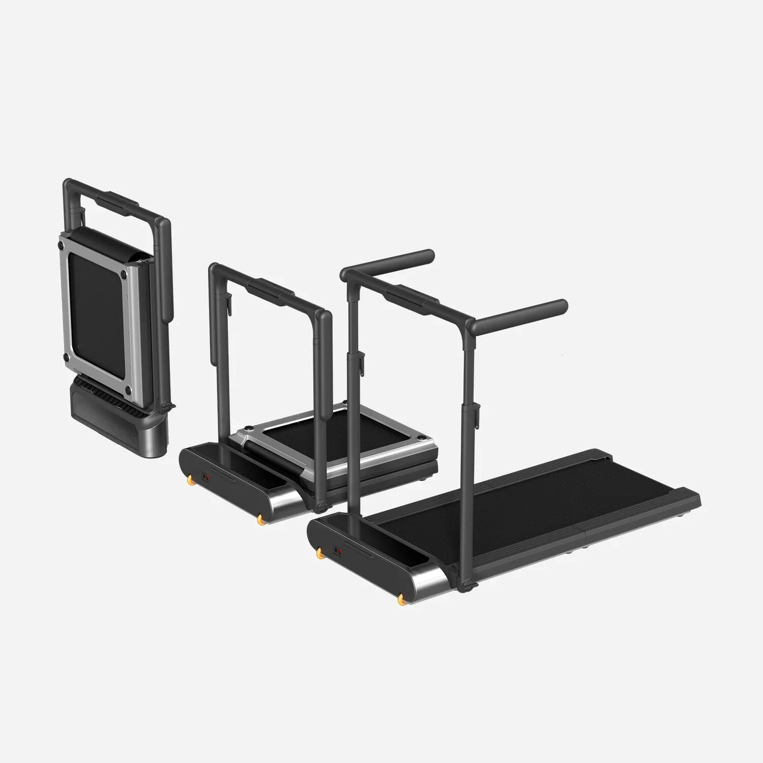 Alt View 1. WalkingPad - WALKINGPAD R3 HYBRID+ FOLDABLE TREADMILL - Black.