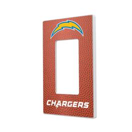 Keyscaper - Los Angeles Chargers Football Design Single Rocker Light Switch Plate - Multicolor