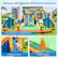 Hours of Sports Entertainment: 2 Soccer Gates and 2 Basketball Hoops, 2 Climbing Walls, Ringtoss Game.