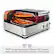 Breville 350-750 750°F temperature plus Element iQ® system replicates the ideal pizza baking environment