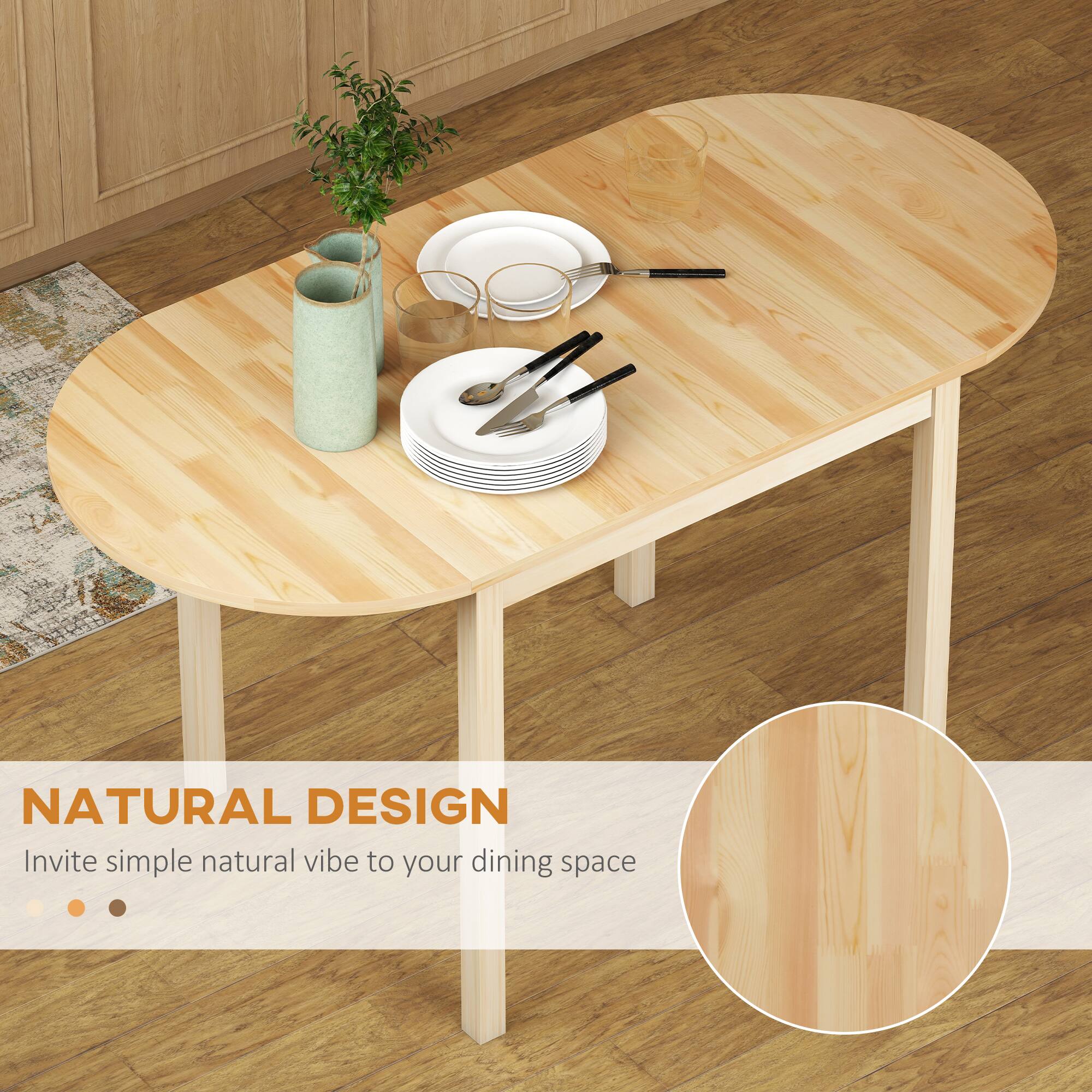 NATURAL DESIGN  
Invite simple natural vibe to your dining space