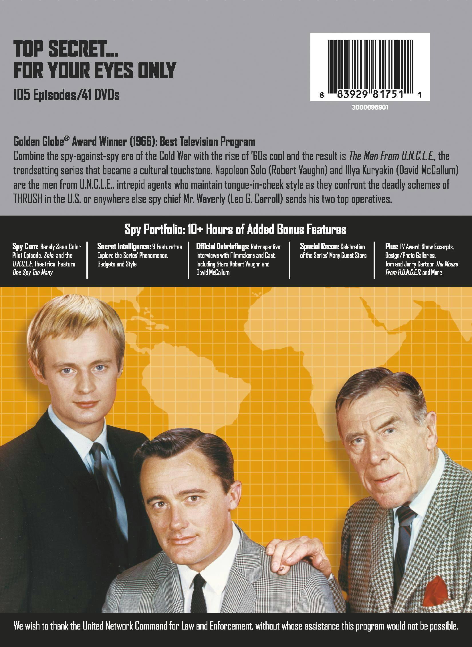 The Man from U.N.C.L.E.: The Complete Series (Box Set) [DVD