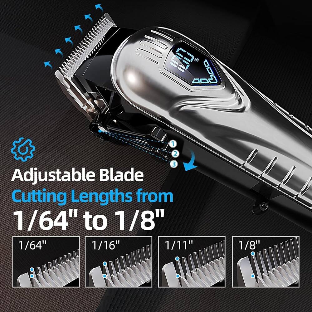 Adjustable Blade Cutting Lengths from 1/64" to 1/8"

1/64"
1/16"
1/11"
1/8"