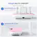 Smart AUTO ON/OFF
Built-in Gravity Sensor
Automatically turn on Auto Mode if rock from side to side
Automatically pause if leave the device for 30 seconds