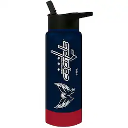 Great American Products - Washington Capitals 24oz. Thirst Hydration Water Bottle - Multicolor