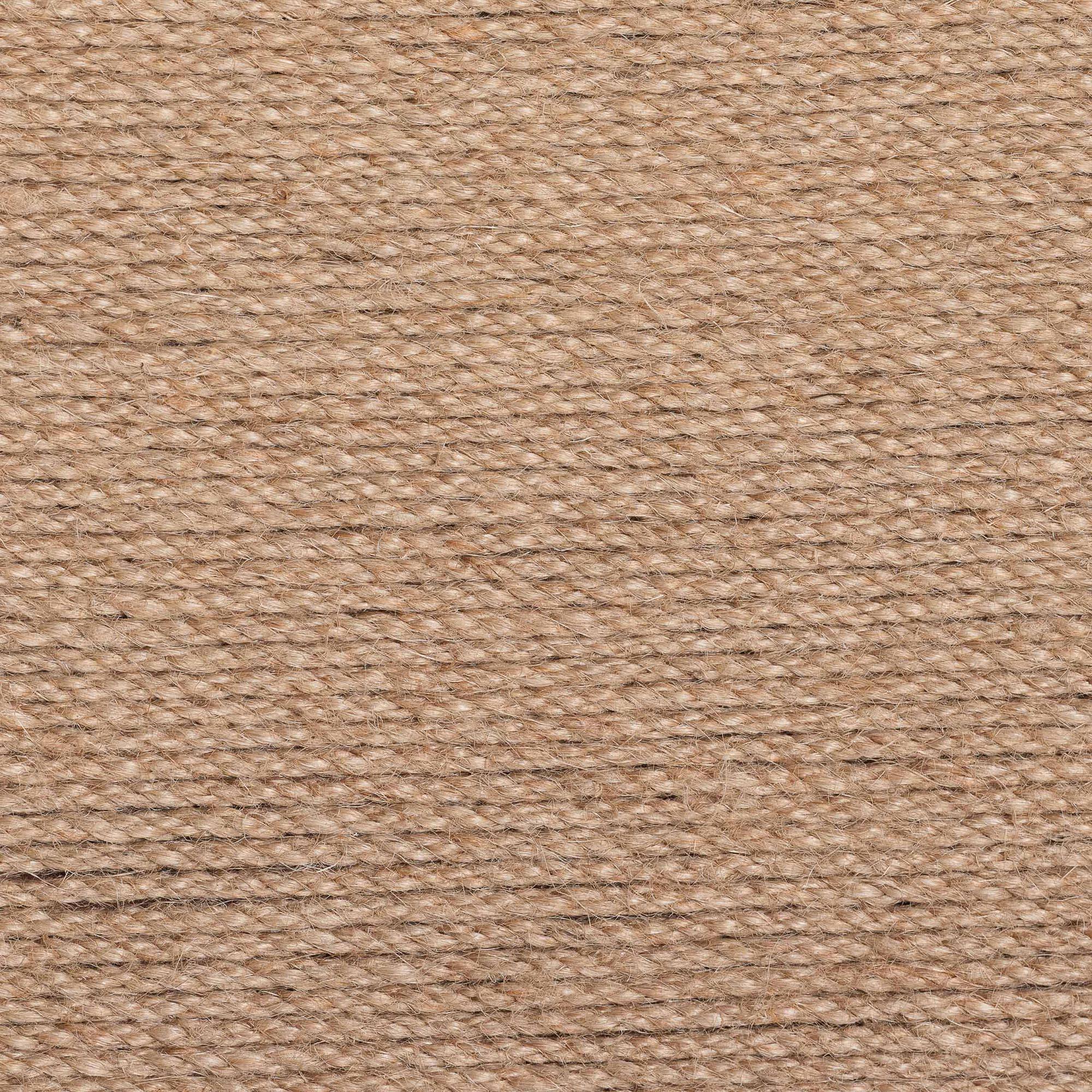 Alt View 2. bali & pari - Lenka Natural Jute Coffee Table - Textured Handwoven Cocktail Table with Sculptural Base and Irregular Top - Natural Brown.