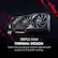 TRIPLE-FAN THERMAL DESIGN
Three fans on a large heatsink deliver both superior and quieter cooling.