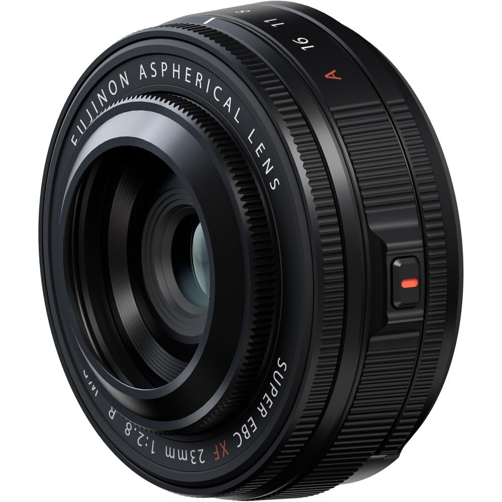 Fuji FPR-25 フジリール FUJIFILM XF 23mm f/2.8 R WR Pancake Lens (FUJIFILM X, Silver)
