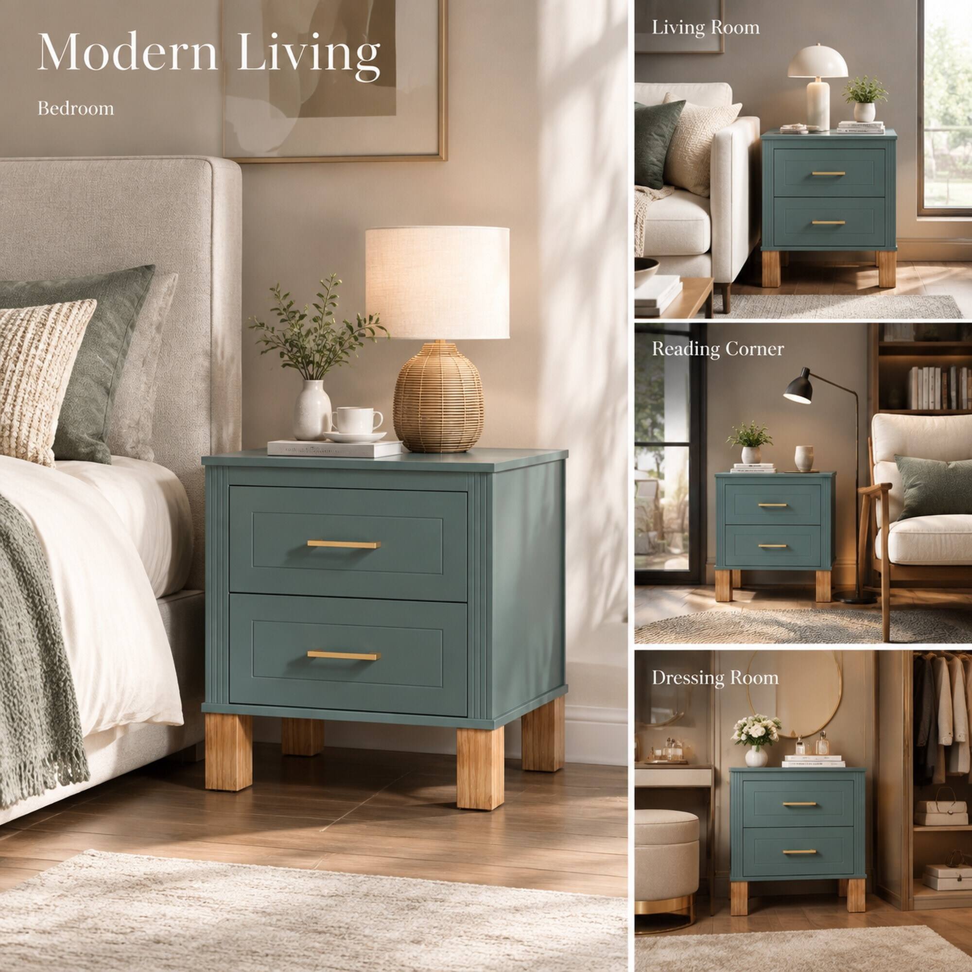 Modern Living Bedroom  
Living Room  
Reading Corner  
Dressing Room