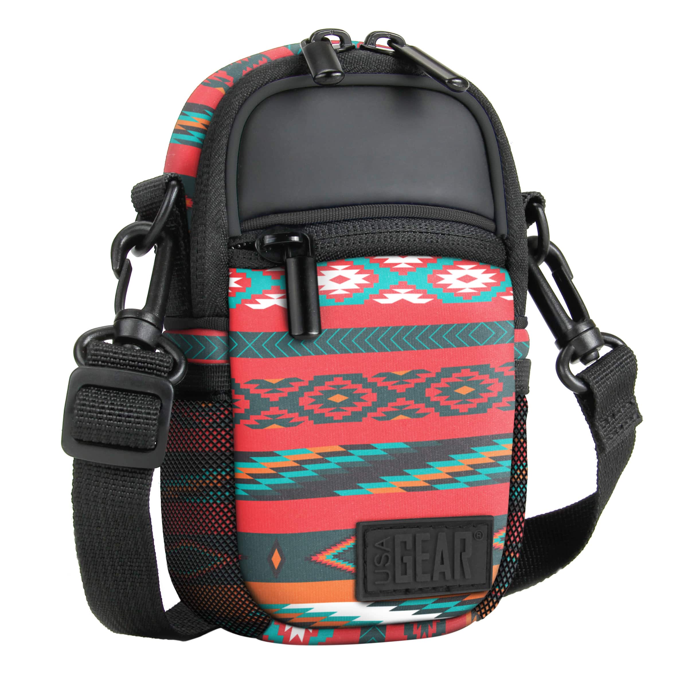 USA Gear - Compact Camera Bag with Waterproof Rain Cover , Belt Loop & Shoulder Strap Sling