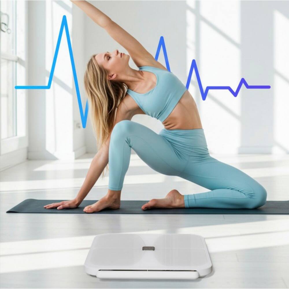 Alt View 5. Sugift - Sugift Smart Body Fat Scale with WiFi & Bluetooth.