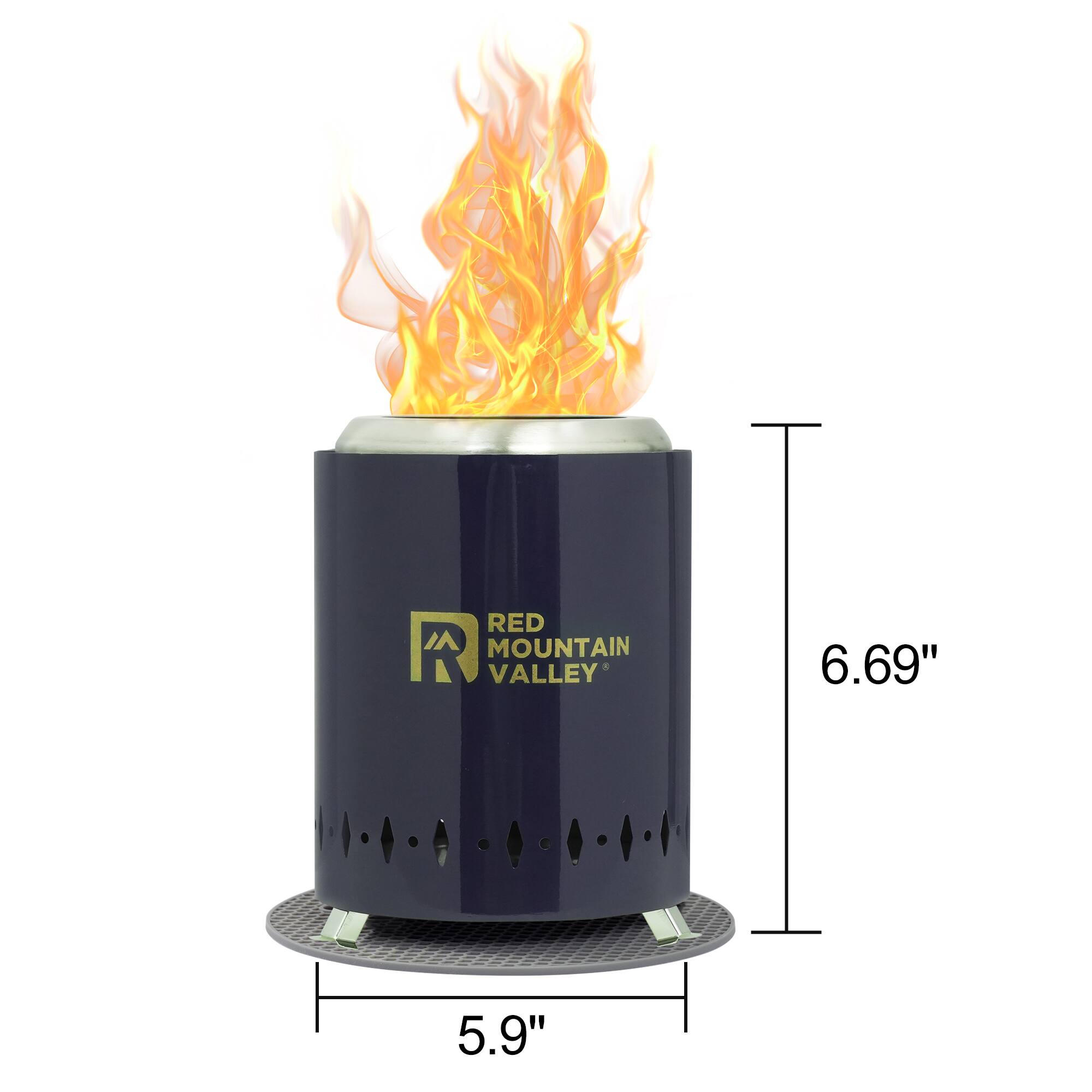 RED MOUNTAIN VALLEY  
6.69"  
5.9"