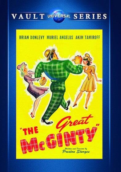 Front. The Great McGinty - DVD.