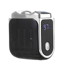 Cluzine - Rechargeable Electric Nail Clipper with LED Light, Digital Display, Low Noise, for Home Use