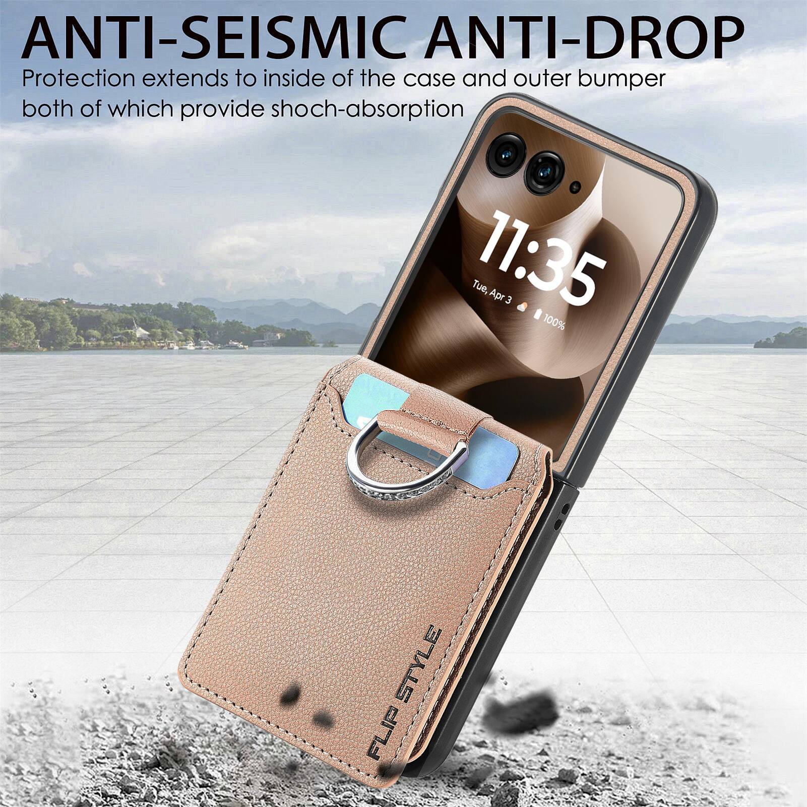 ANTI-SEISMIC ANTI-DROP Protection extends to inside of the case and outer bumper both of which provide shock-absorption  
Tue, 11:35 Apr 3  
100% STYLE FLIP