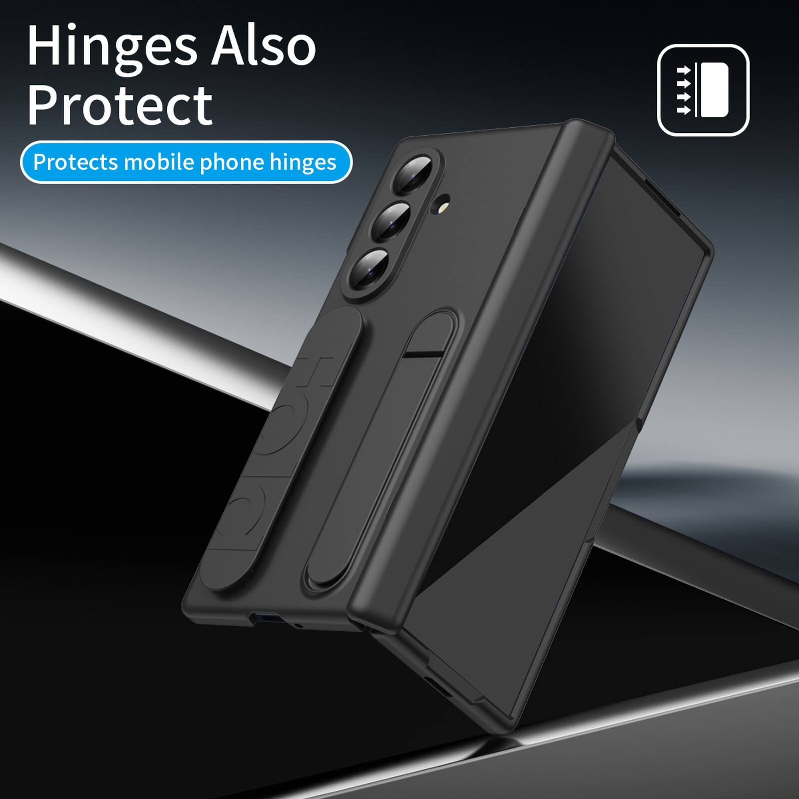 Dteck Rugged Case for Samsung Galaxy Z Fold8 Ultra Built in Screen ...