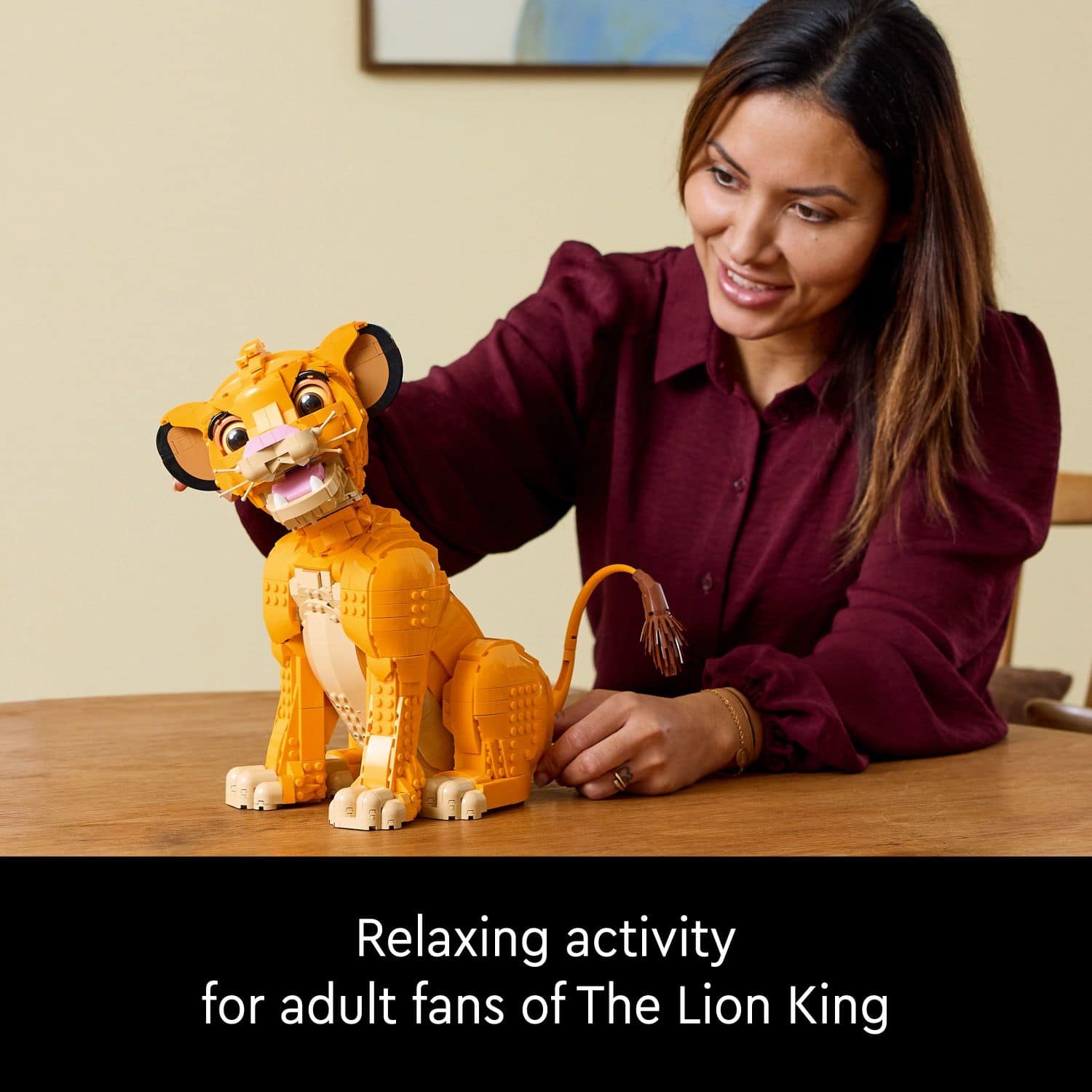Relaxing activity for adult fans of The Lion King